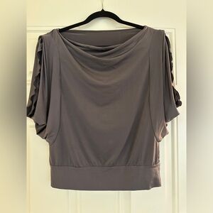 Elegant Gray Women's Top